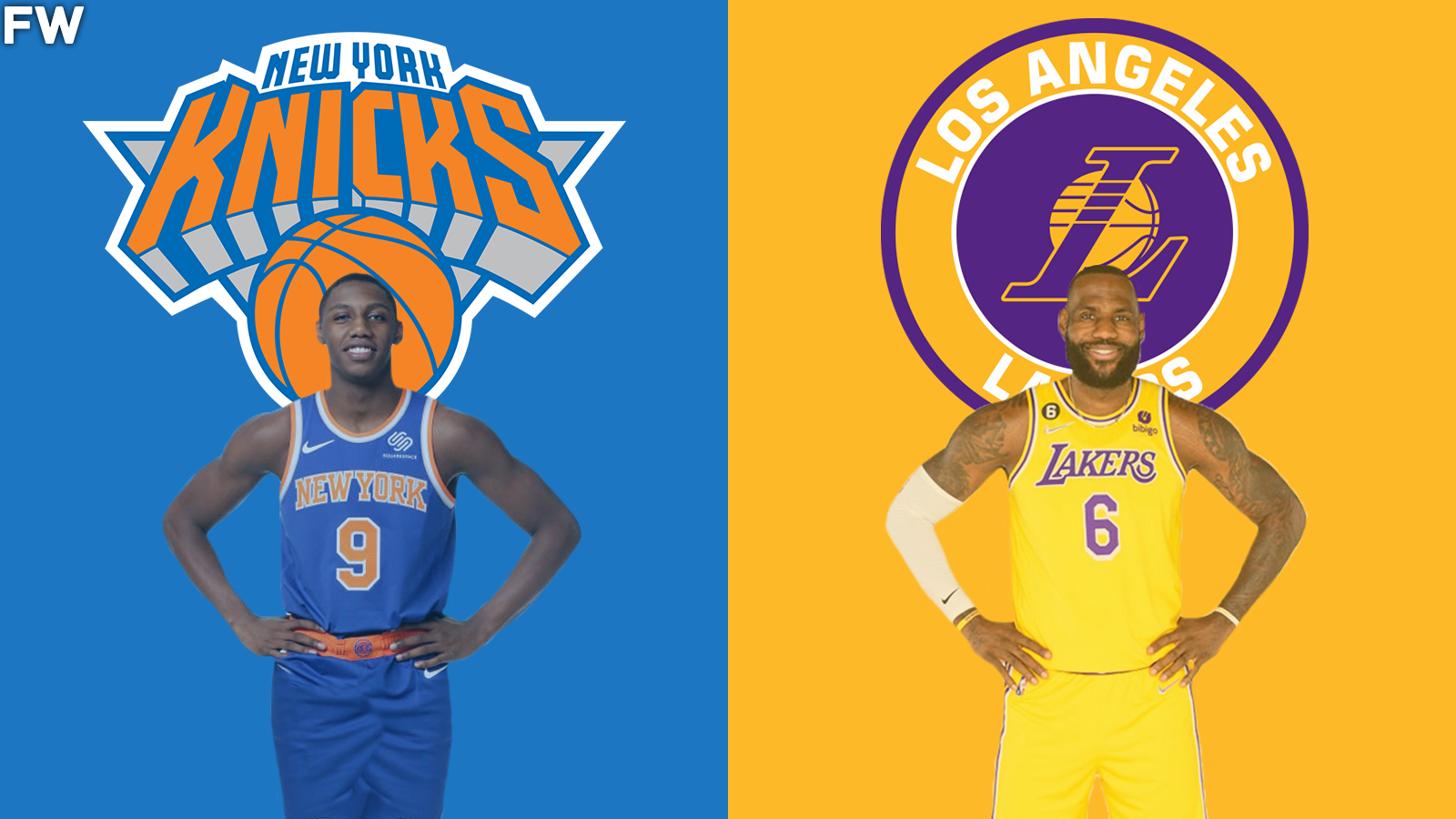 R.J. Barrett vs. LeBron James