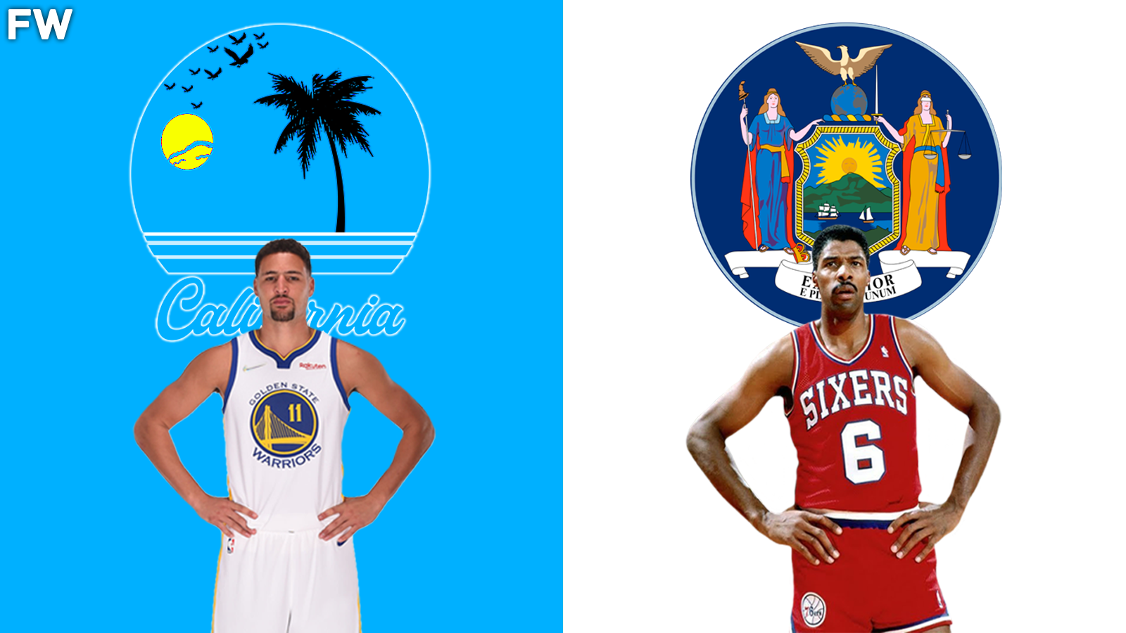 Klay Thompson vs. Julius Erving