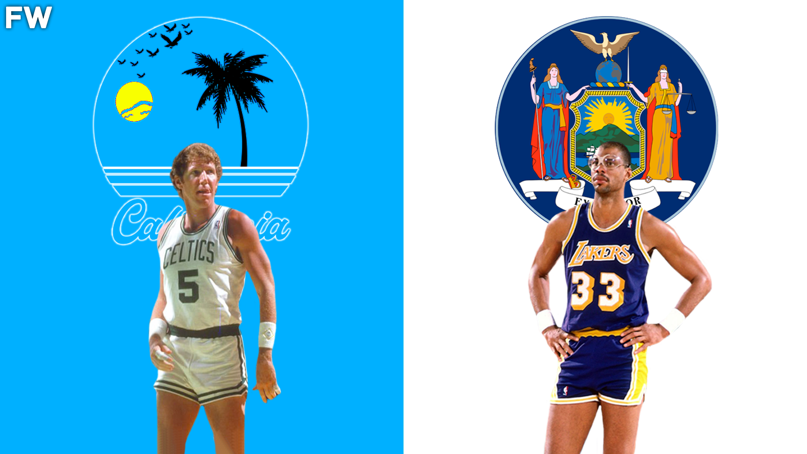 Bill Walton vs. Kareem Abdul-Jabbar