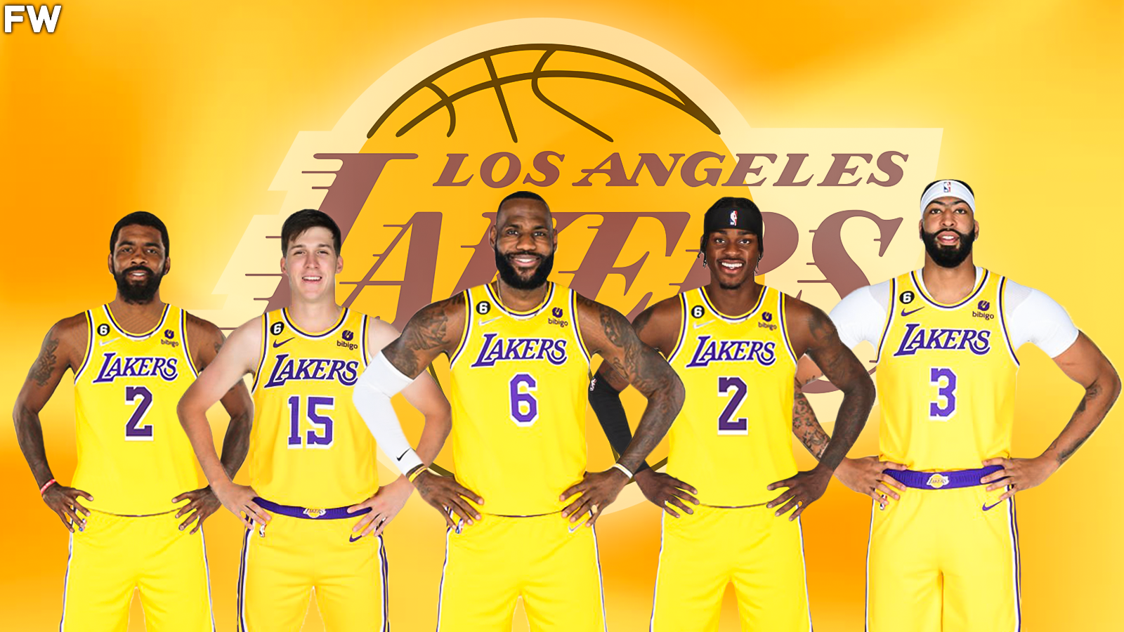 Lakers Starting Lineup With Kyrie Irving