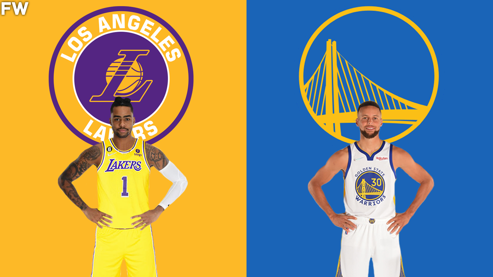 D’Angelo Russell vs. Stephen Curry