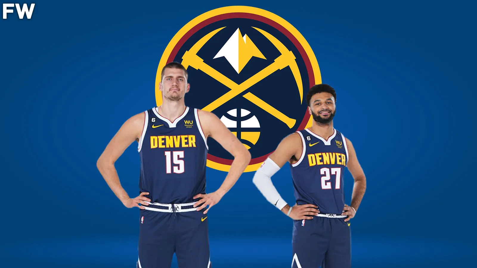 Nikola Jokic and Jamal Murray