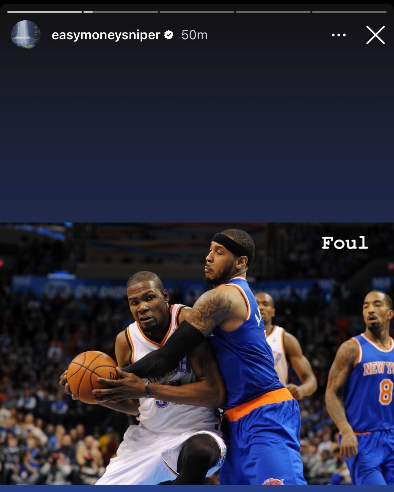 Kevin Durant Posts Hilarious Tribute To Carmelo Anthony After He Announced His Retirement