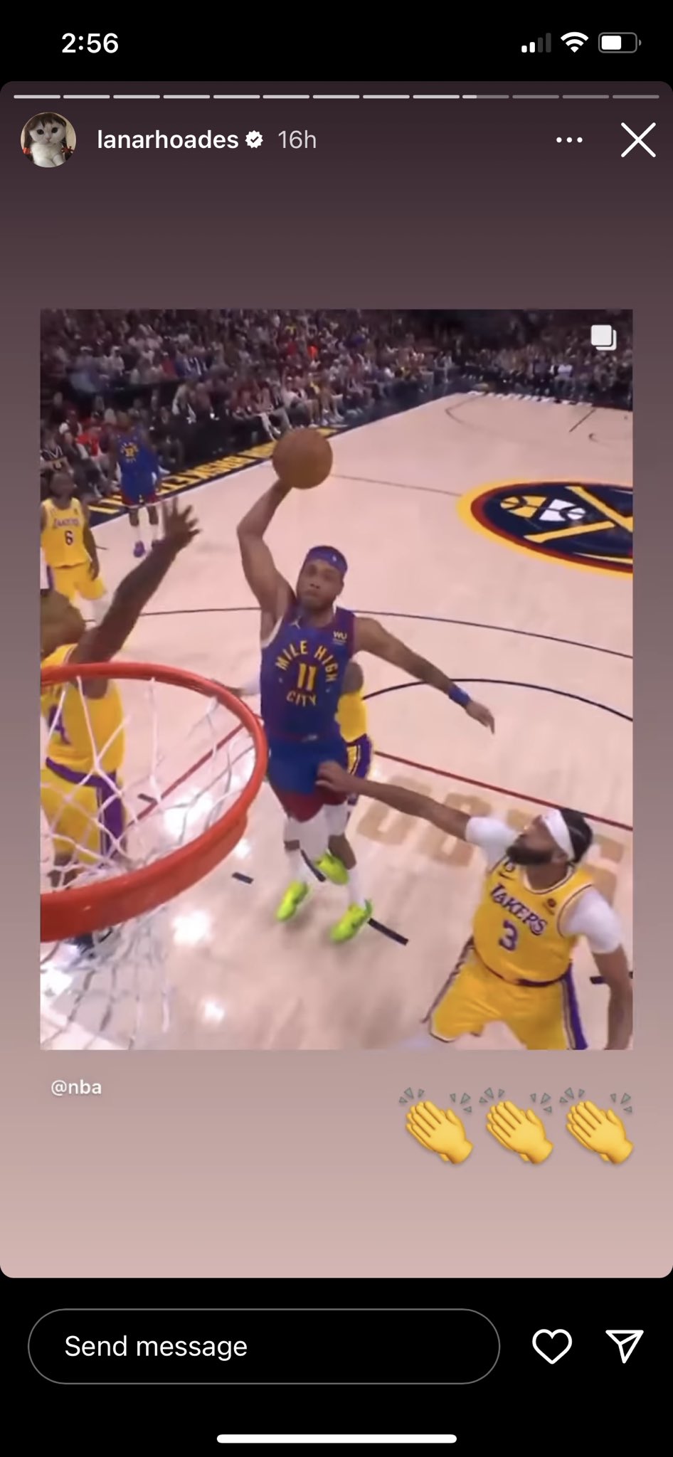 NBA Fans Think They Know Who Lana Rhoades' Baby's Dad Is After She Posted An Instagram Story