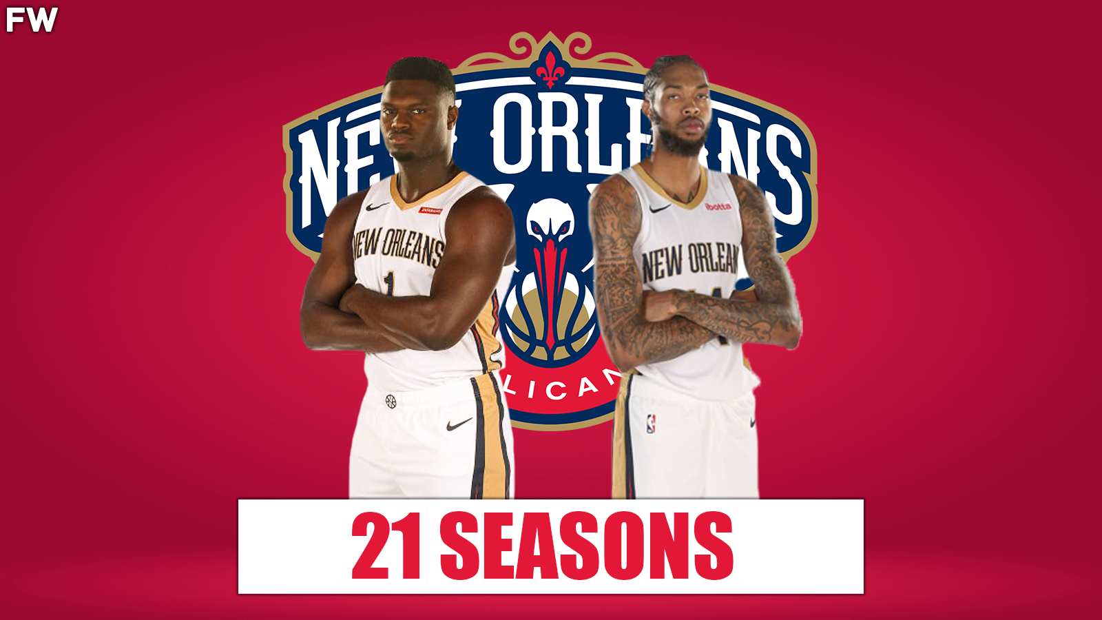New Orleans Pelicans - 21 Seasons Without NBA Finals