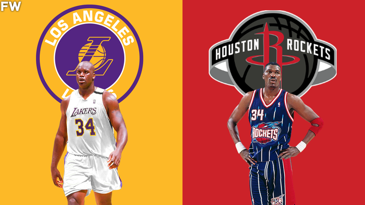 Shaquille O’Neal vs. Hakeem Olajuwon