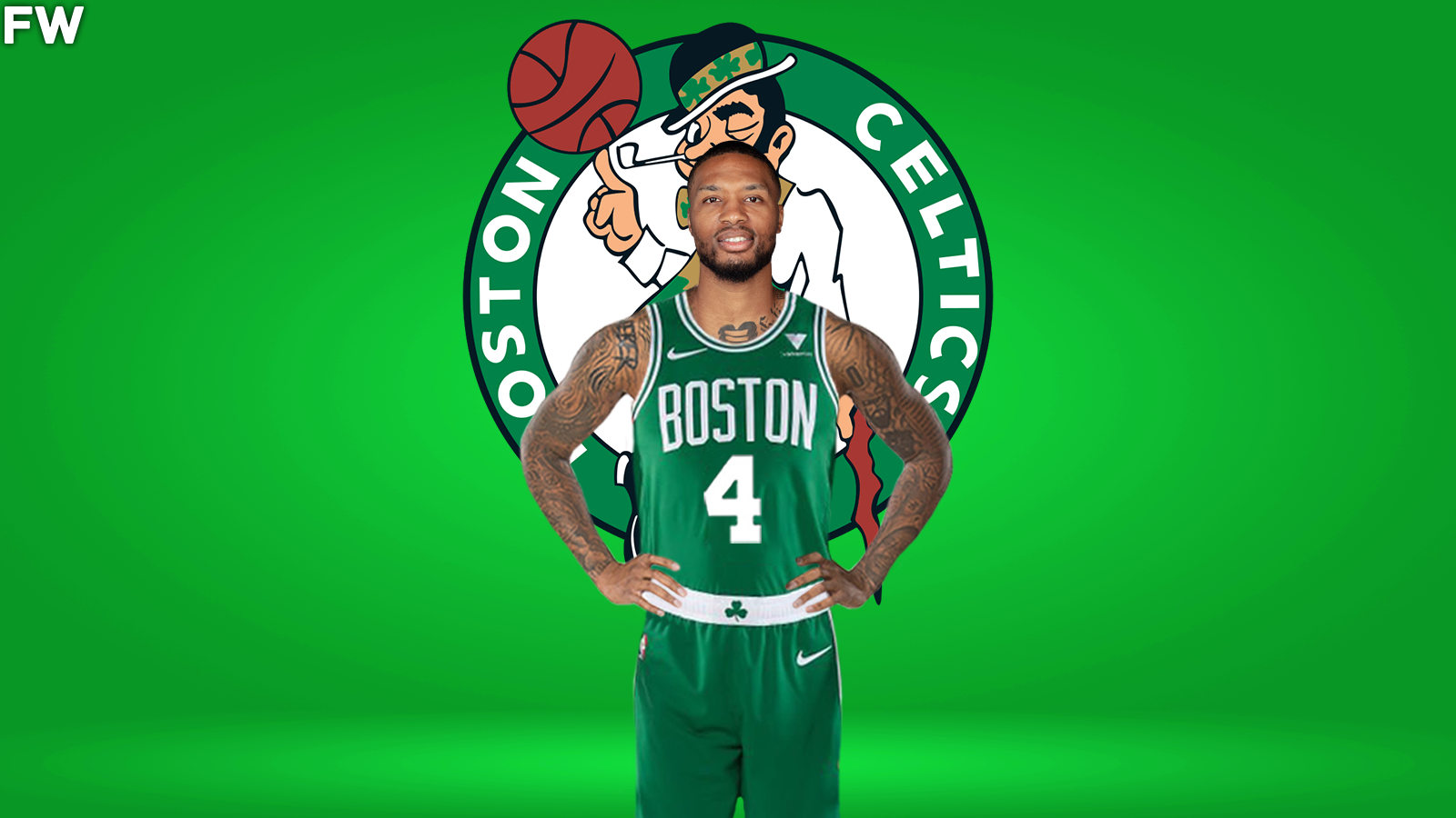 Damian Lillard Boston Celtics