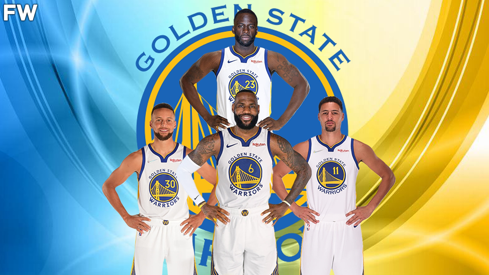 The Warriors Superteam With LeBron James