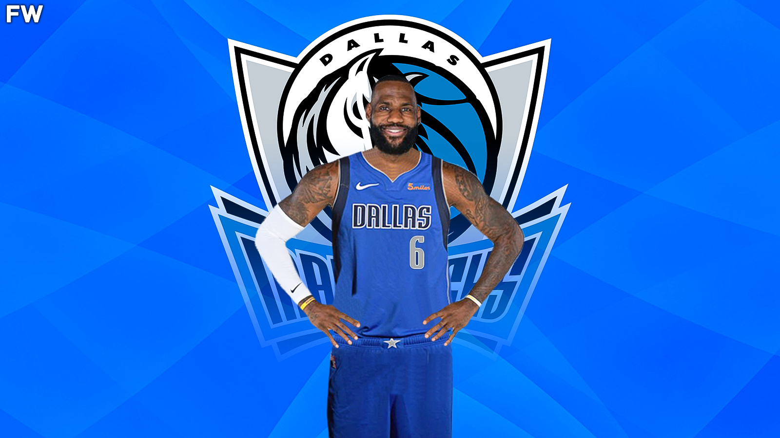 LeBron James Dallas Mavericks