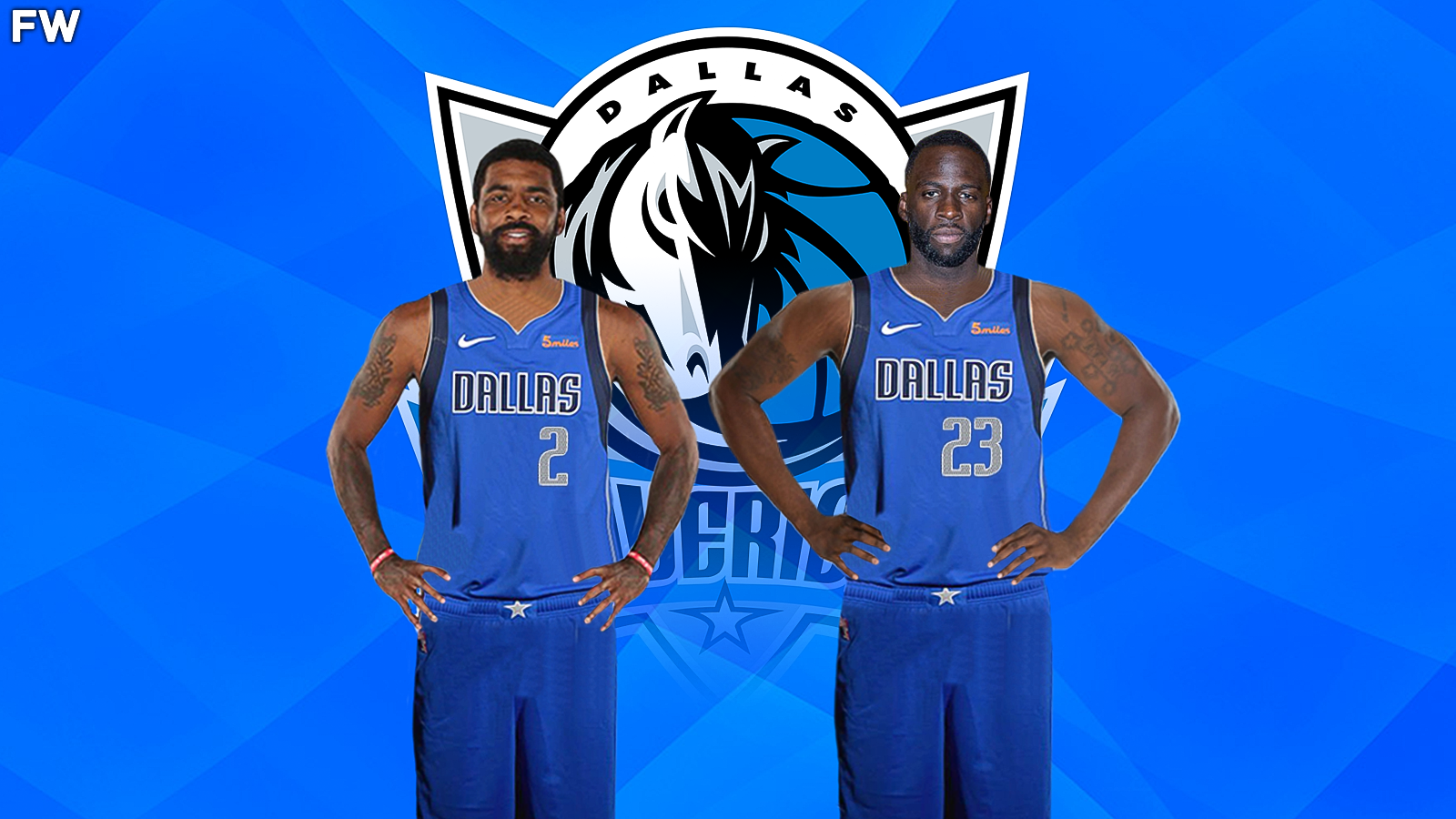 Kyrie Irving And Draymond Green - Dallas Mavericks
