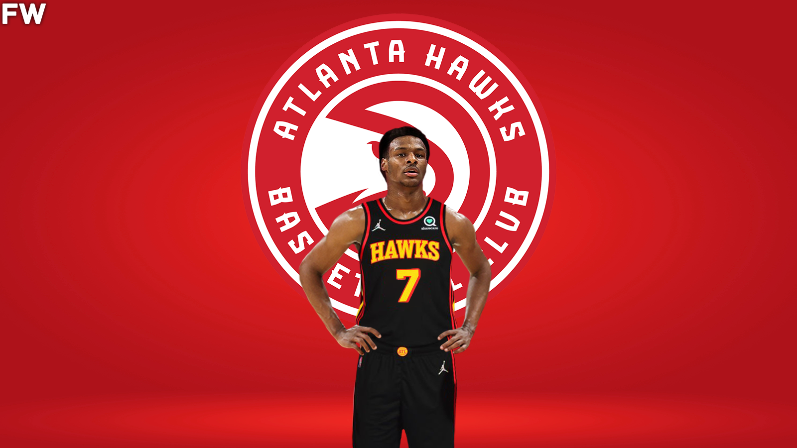 Atlanta Hawks Draft Bronny James