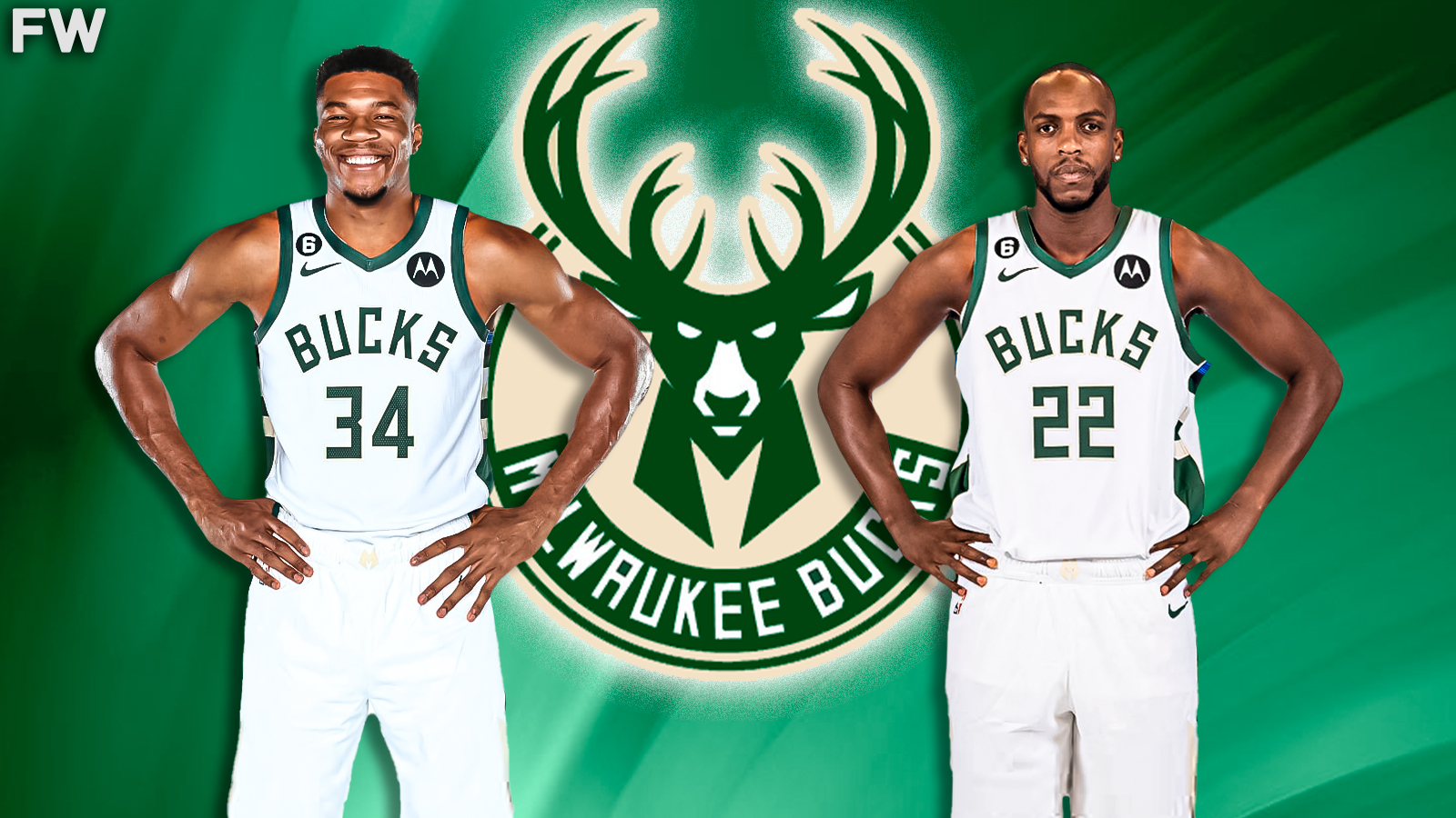 Giannis Antetokounmpo and Khris Middleton