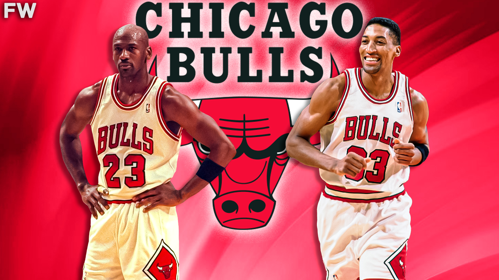 Michael Jordan and Scottie Pippen