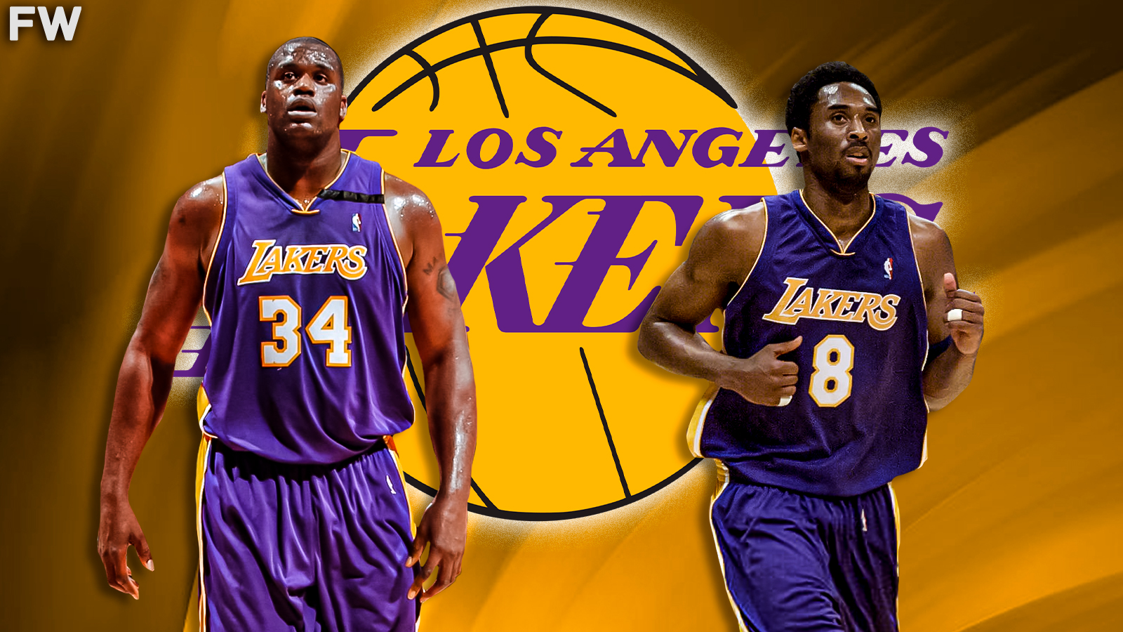 Shaquille O'Neal and Kobe Bryant