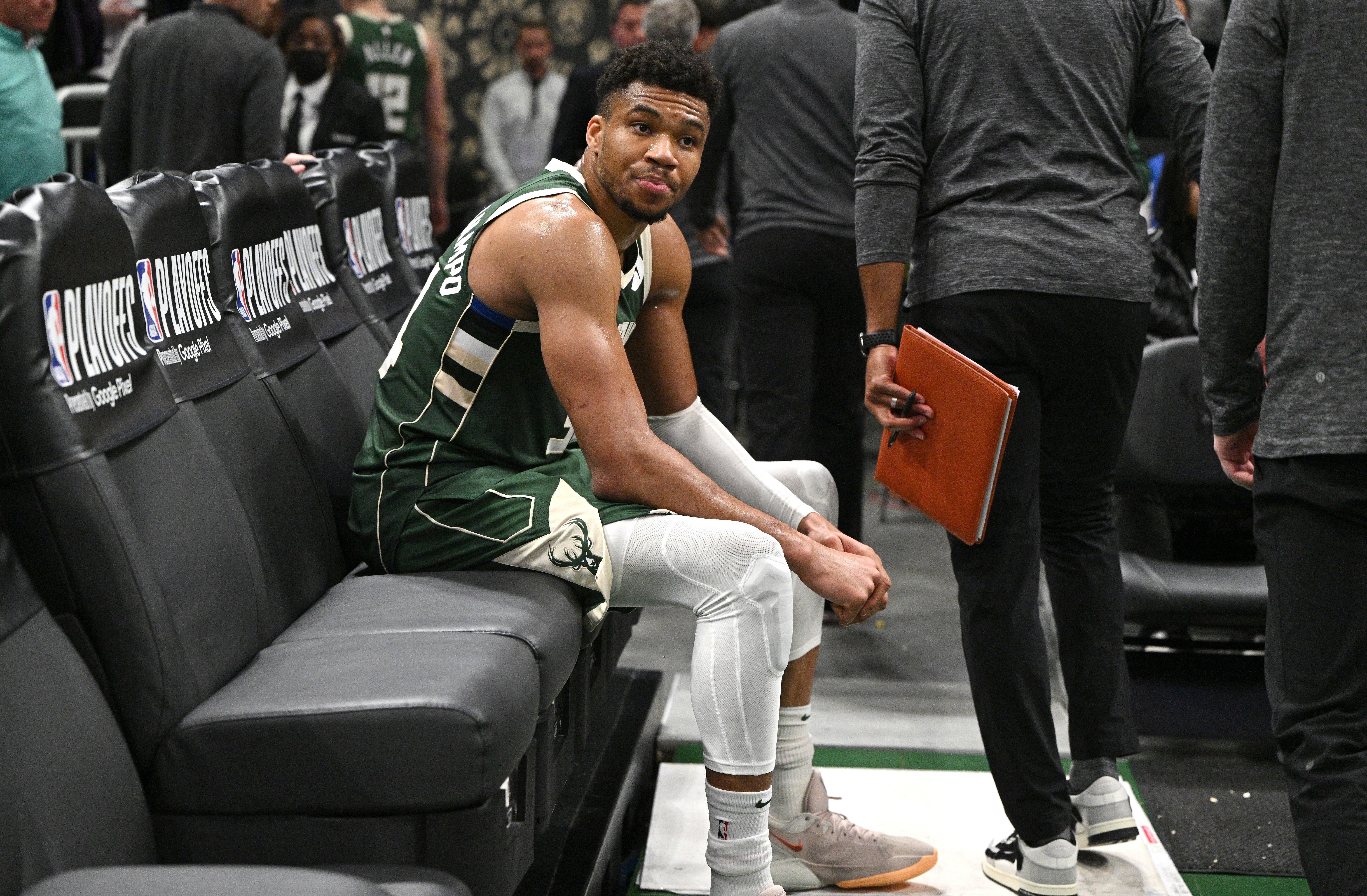 Giannis Antetokounmpo Reveals Hilarious List Of Father's Day Gifts He Expects To Get: "A Fist Bump, A Pair Of Socks..."