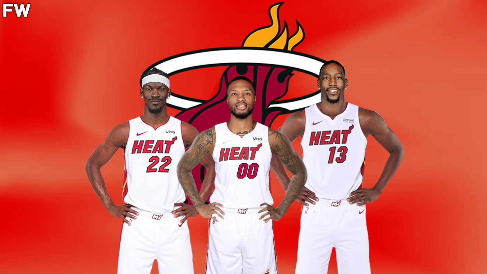 Damian Lillard, Jimmy Butler, Bam Adebayo