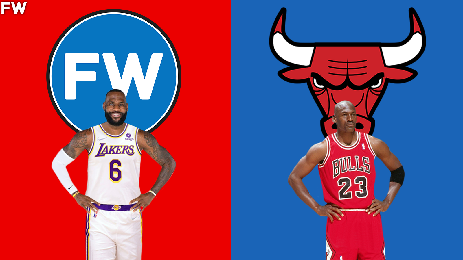 LeBron James vs. Michael Jordan