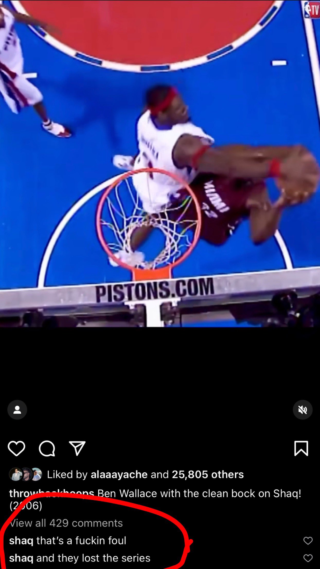 Shaquille O'Neal, Ben Wallace