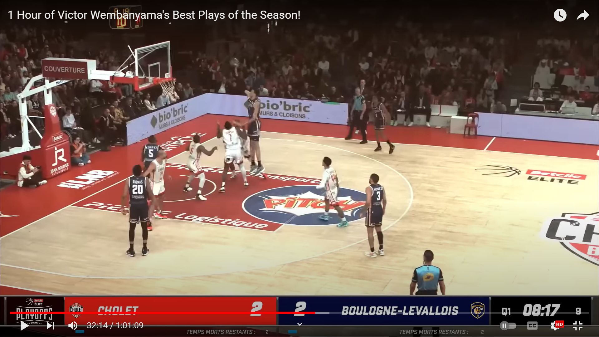 NBA Fans React To Victor Wembanyama's Unbelievable High Jump Hook: "It's Not Just Unblockable. It's Uncontestable"