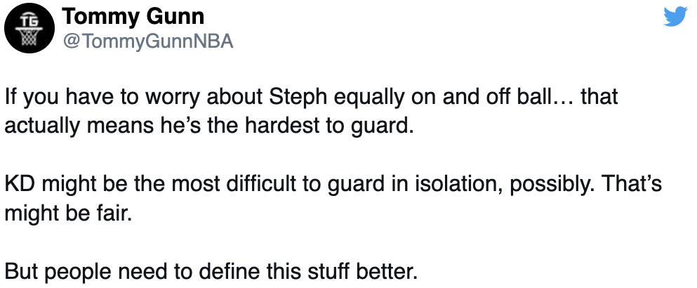 Kevin Durant Calls Out Fan Who Disrespected His Off-Ball Game