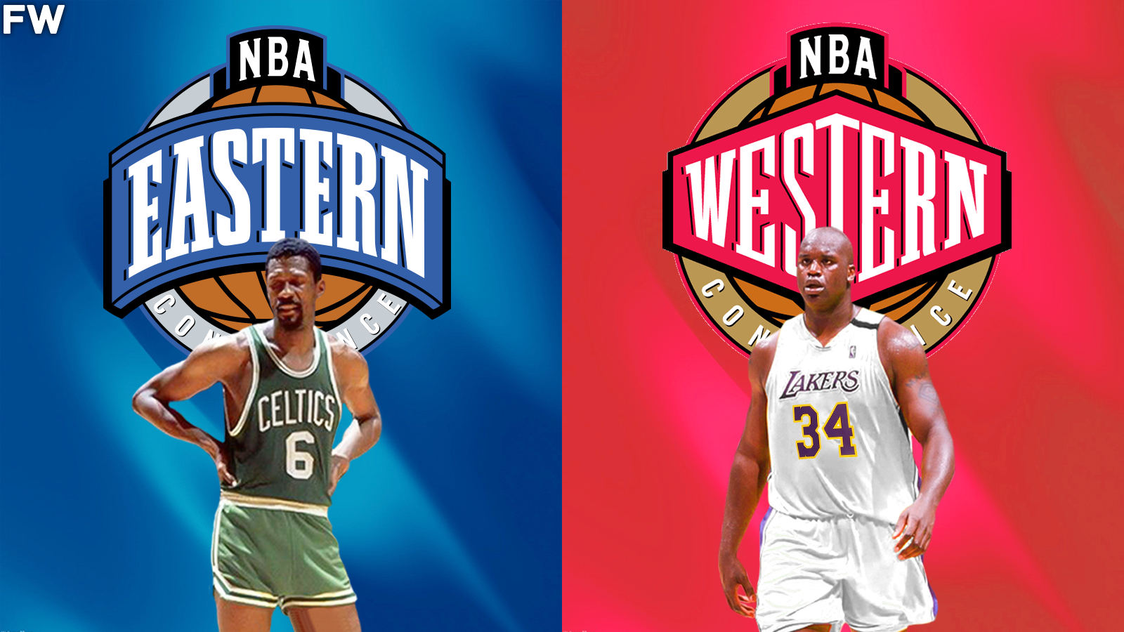 Bill Russell vs. Shaquille O’Neal