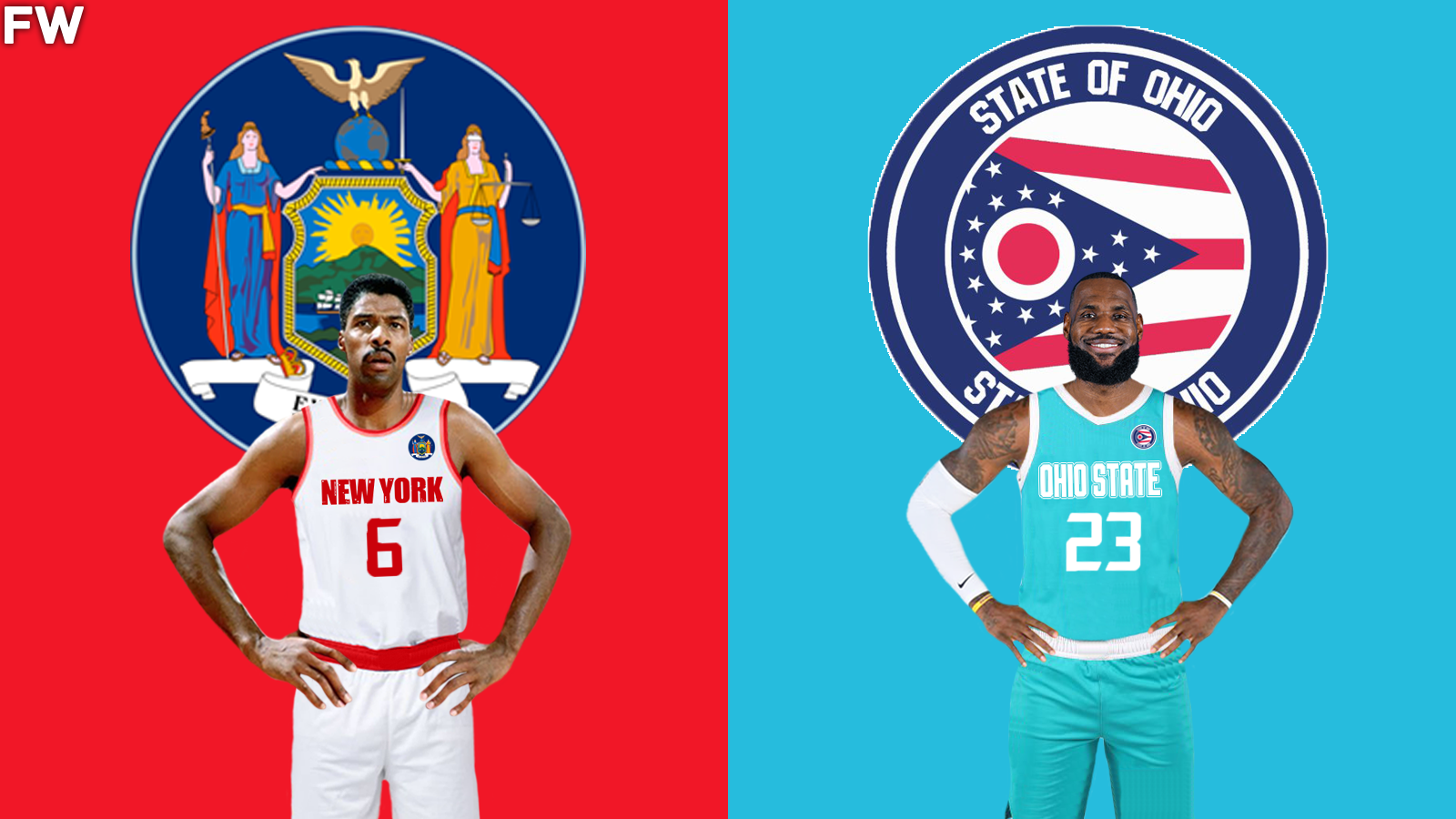 Julius Erving vs. LeBron James