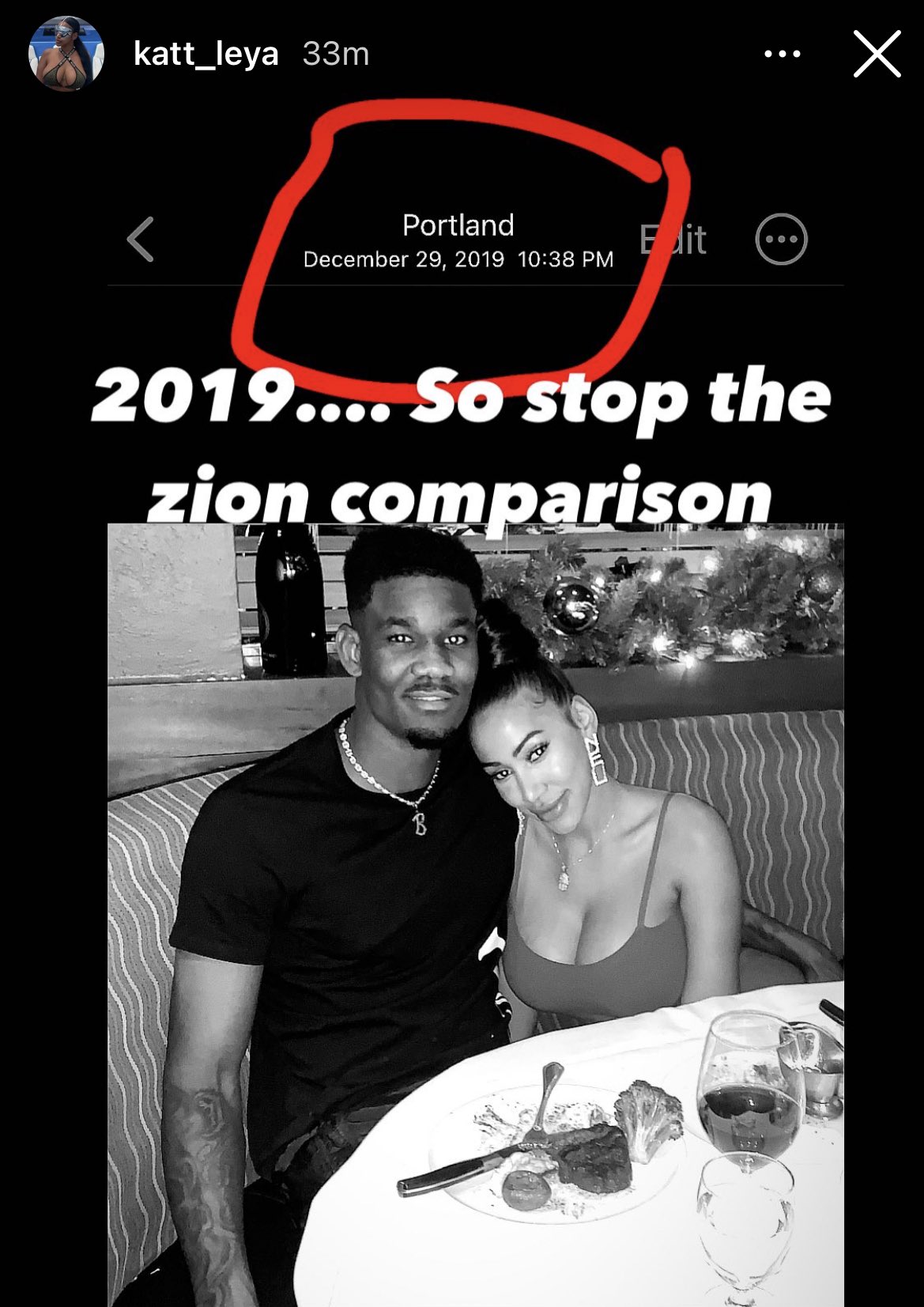 Porn Star Katt Leya Claps Back At People Who Think Deandre Ayton Is In The Same Situation As Zion Williamson