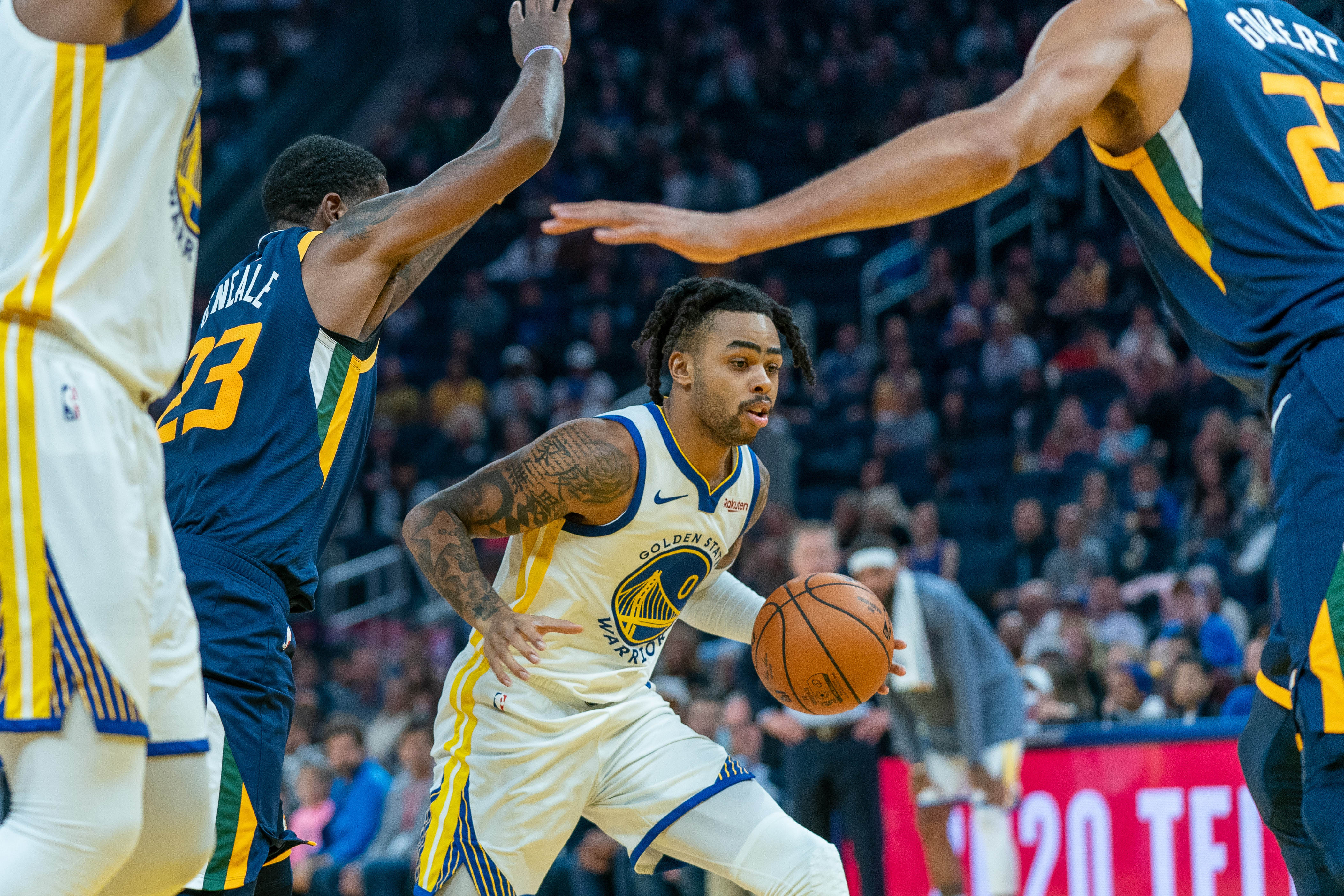 D'Angelo Russell Reveals How Half A Season With The Warriors Helped Him Figure Their System Out