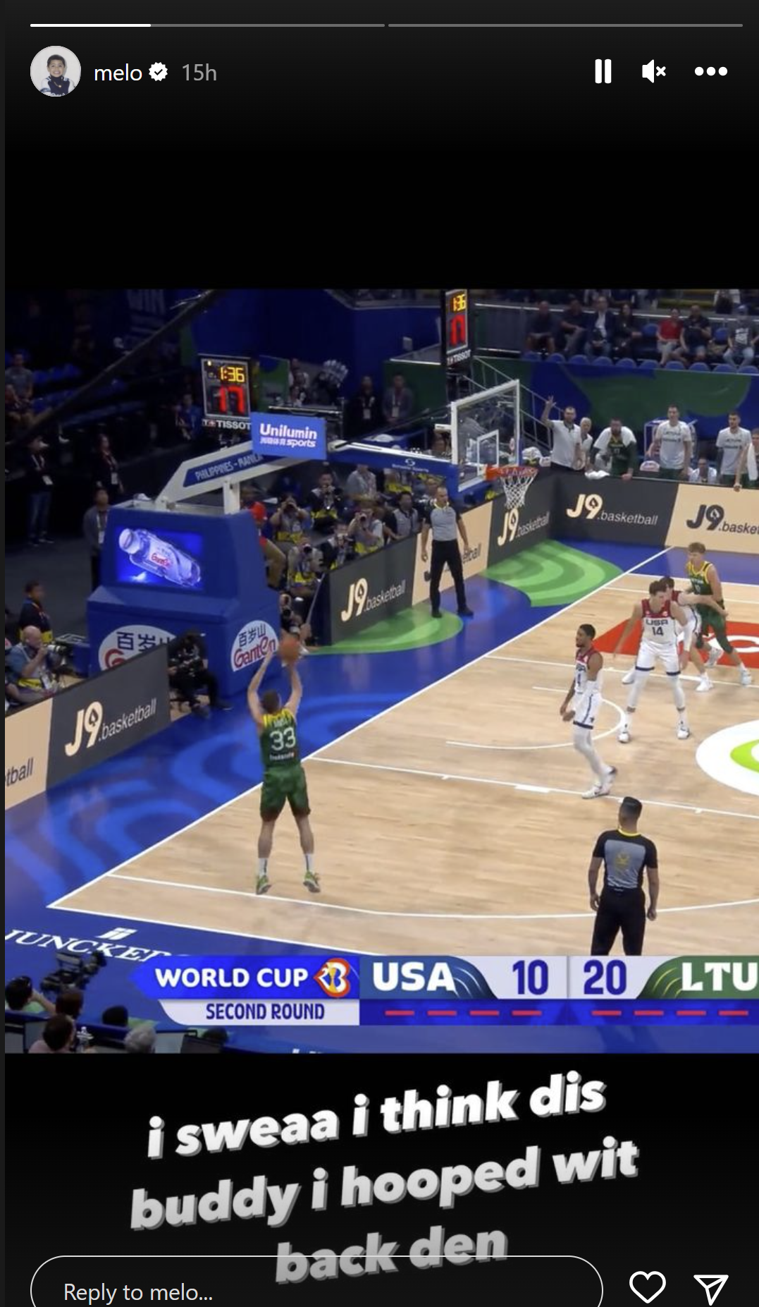 Lamelo Ball, Lithuania