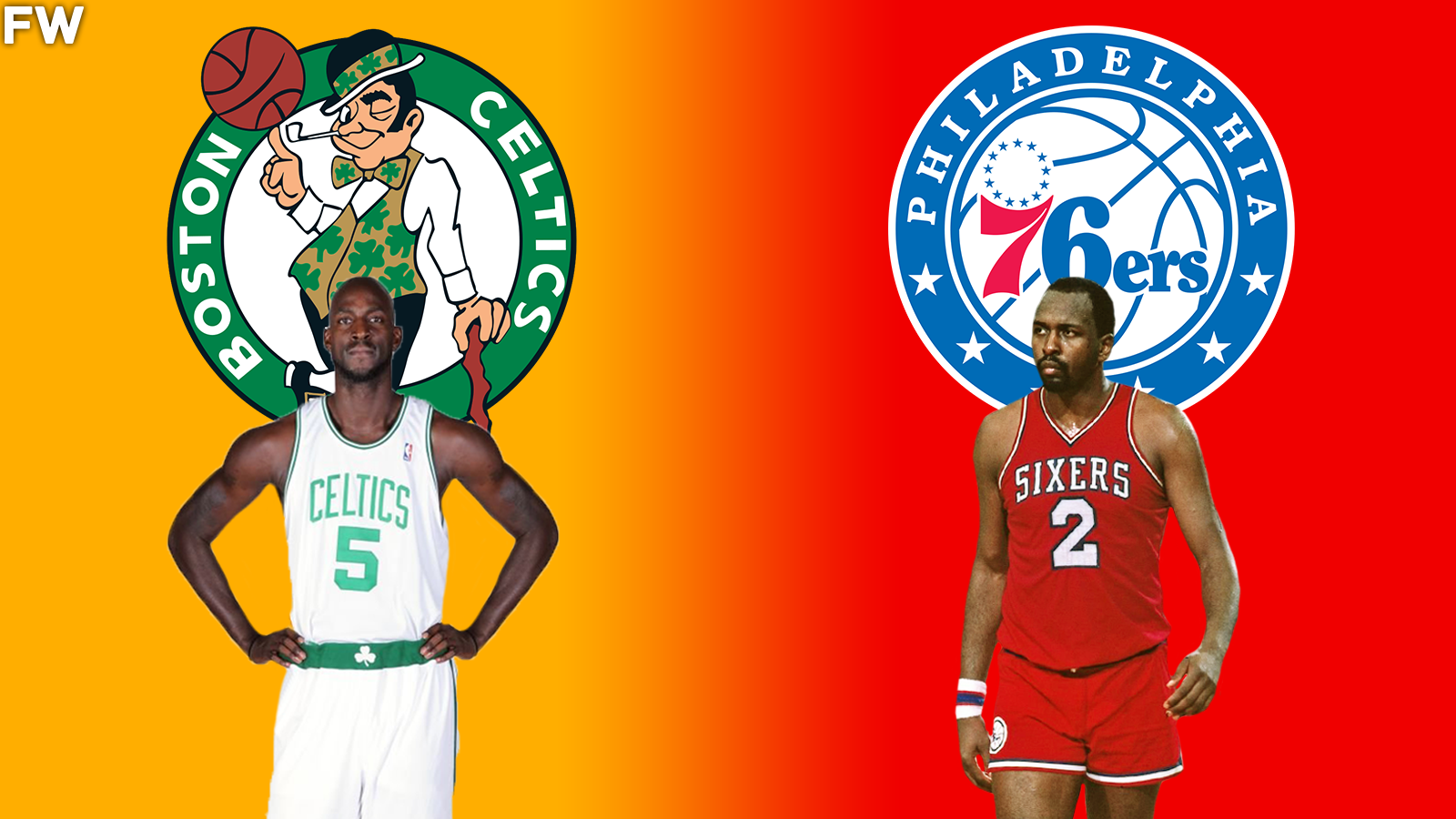 Kevin Garnett vs. Moses Malone 