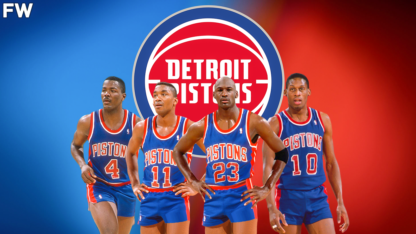 Michael Jordan And The Pistons Superteam - Summer Of 1990
