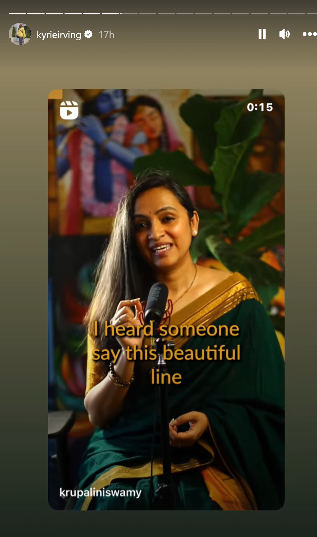 Kyrie Irving Posts Two Powerful Videos About Healing And Bad Thoughts