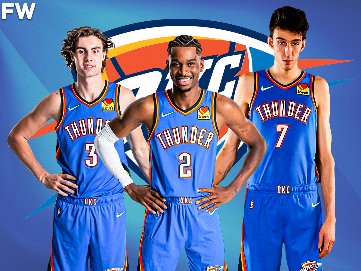 Oklahoma City Thunder Big 3: Shai Gilgeous-Alexander, Josh Giddey, Chet Holmgren