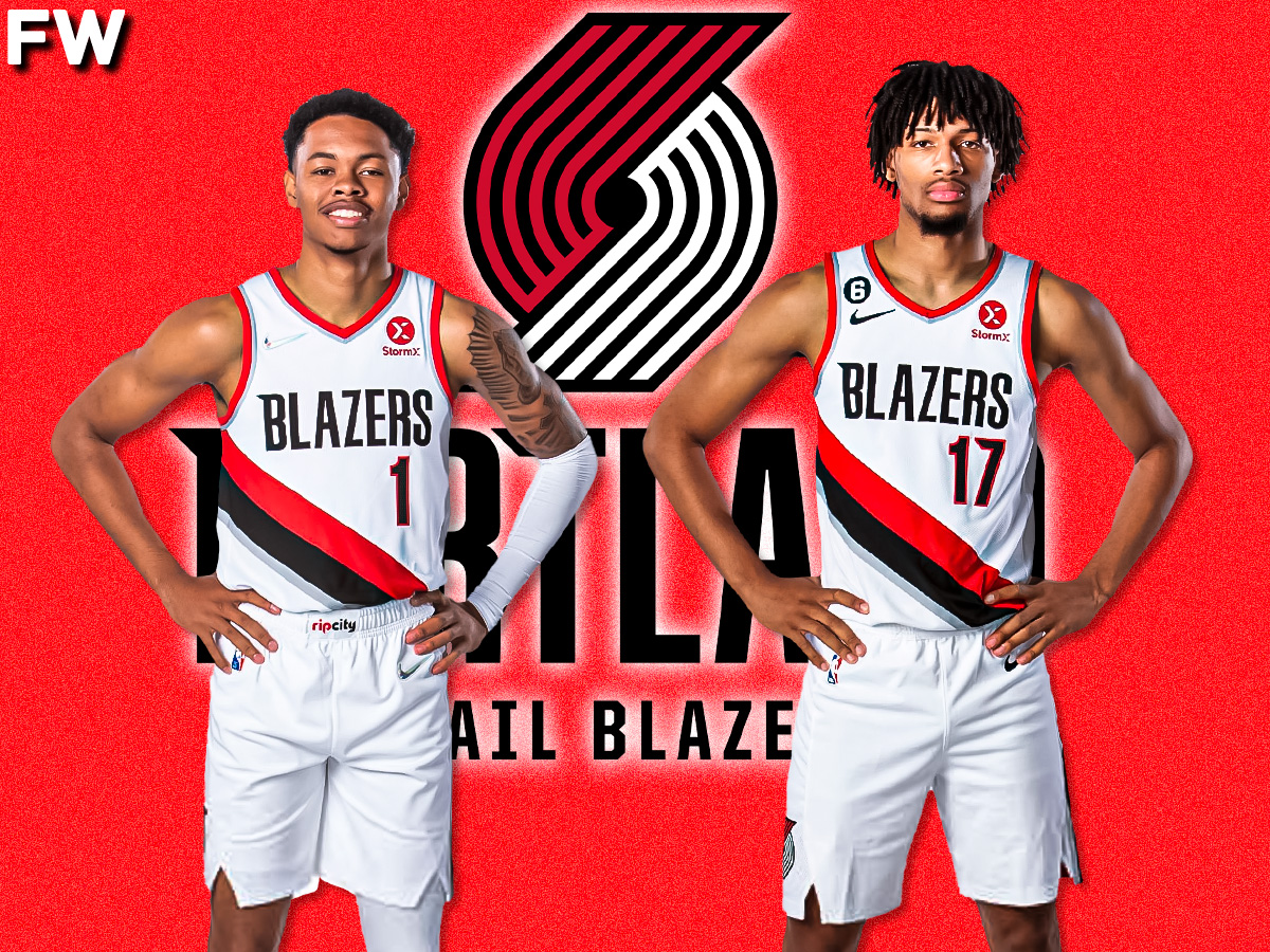 Anfernee Simons and Shaedon Sharpe