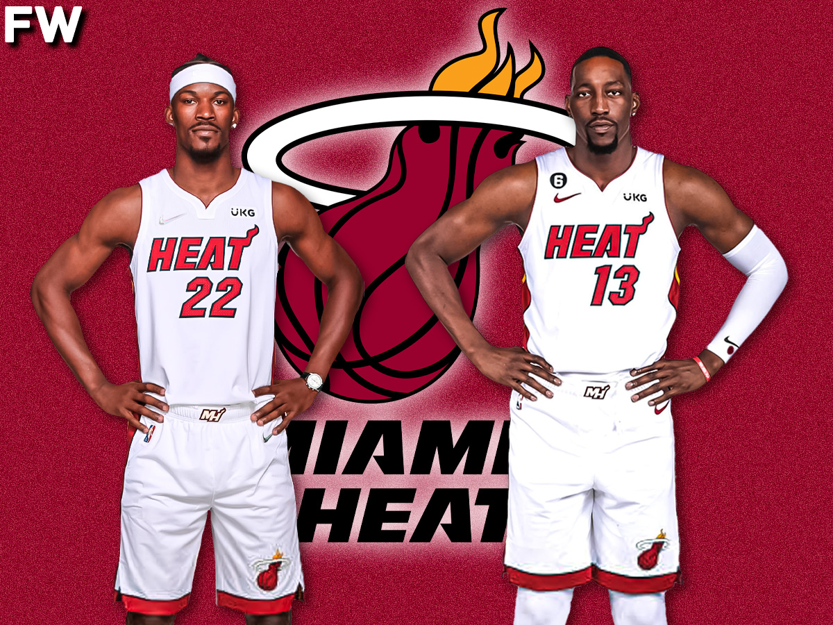 Jimmy Butler and Bam Adebayo