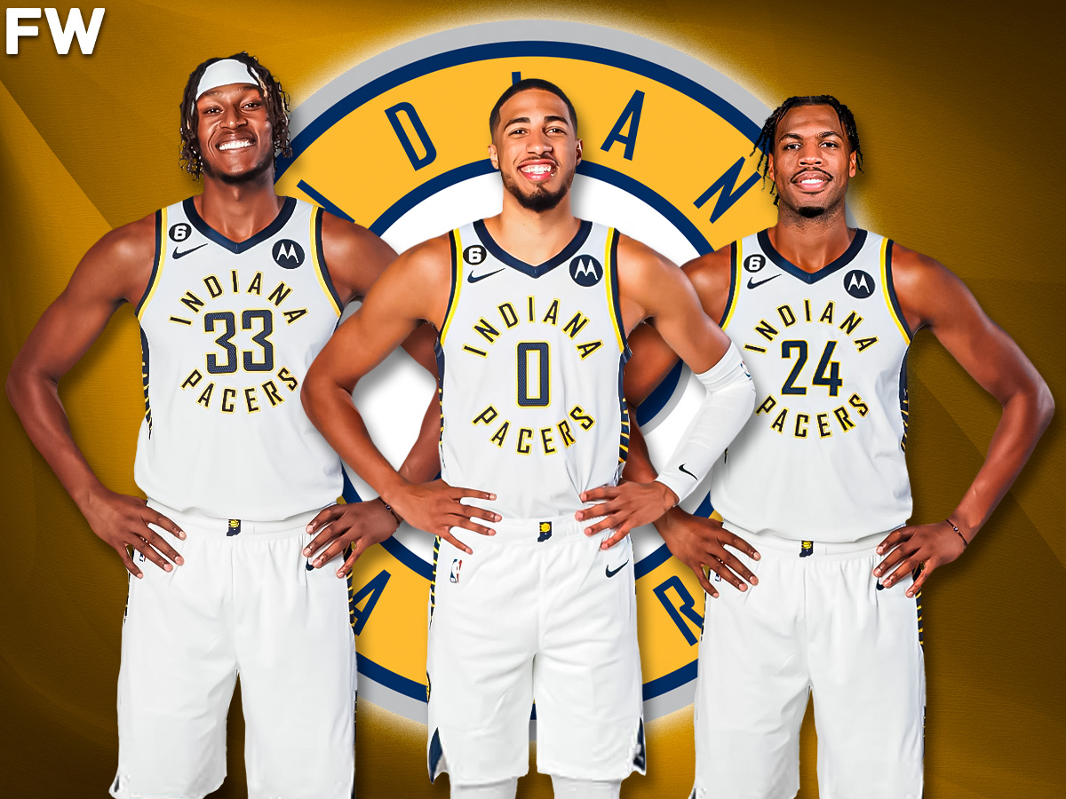 Myles Turner, Tyrese Haliburton, and Buddy Hield