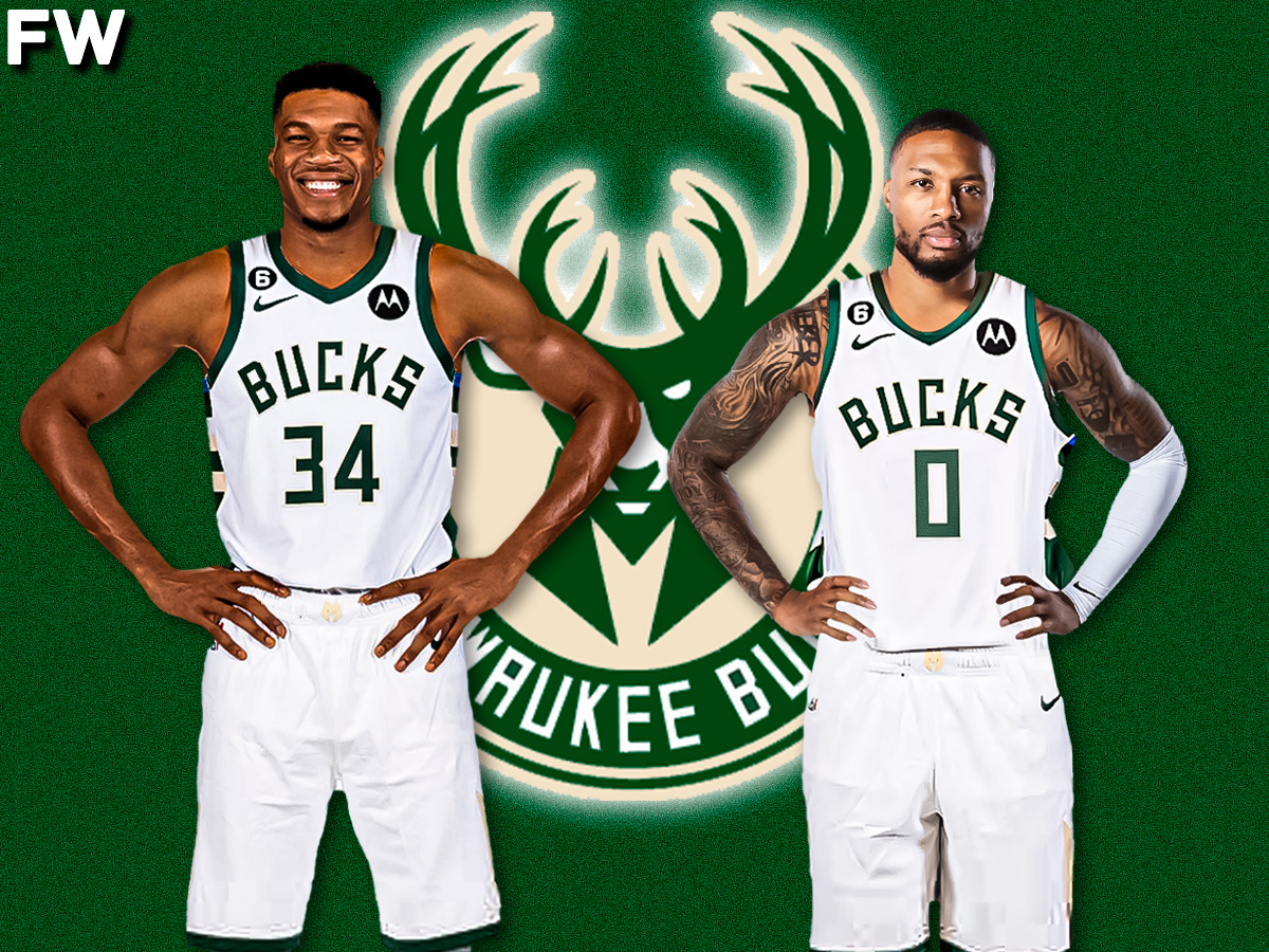 Giannis Antetokounmpo and Damian Lillard