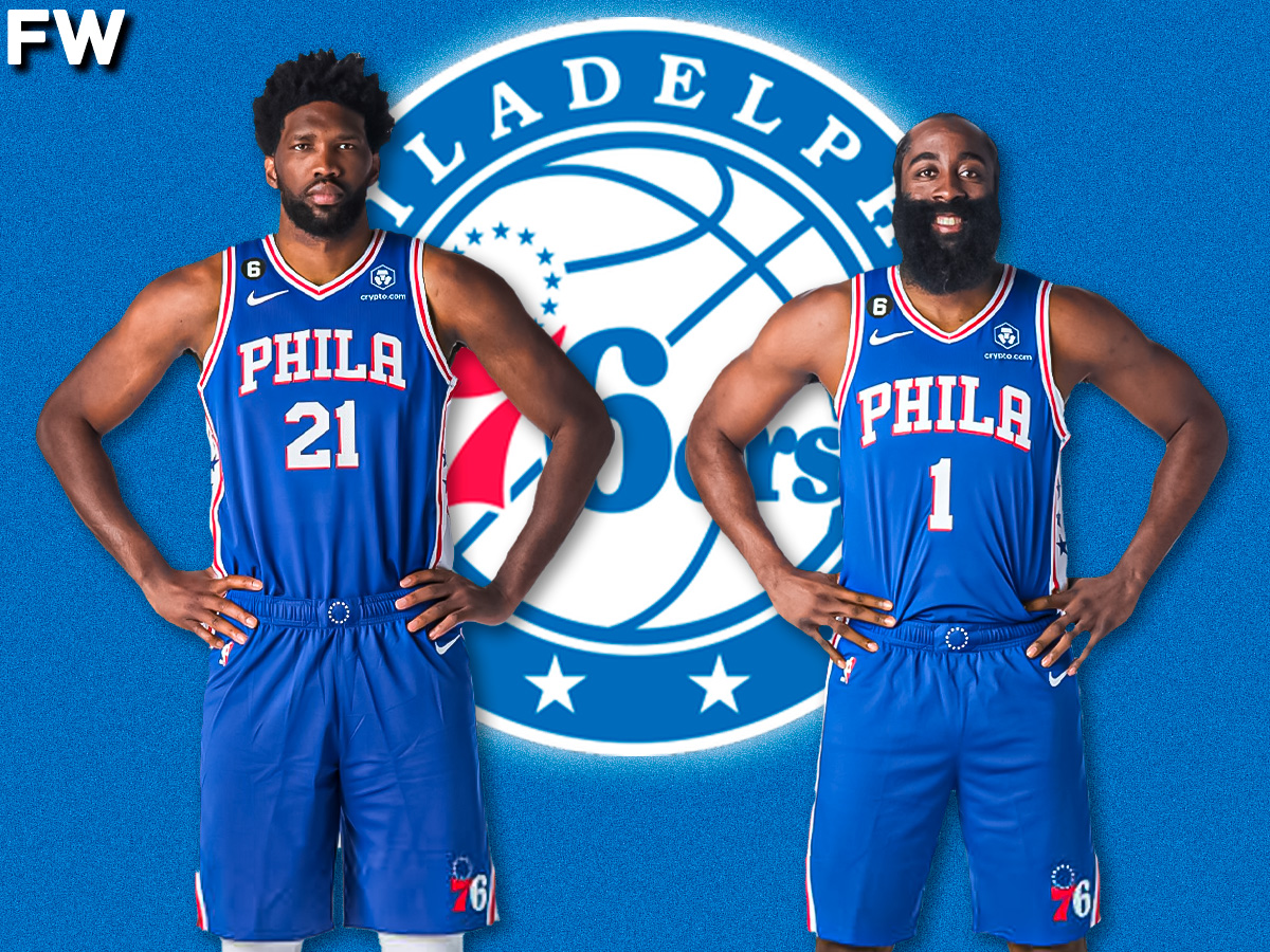 Joel Embiid and James Harden