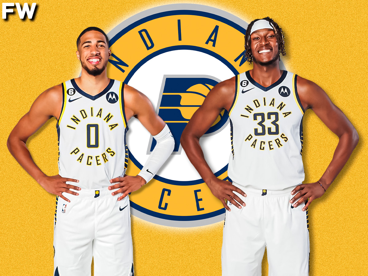 Tyrese Haliburton and Myles Turner