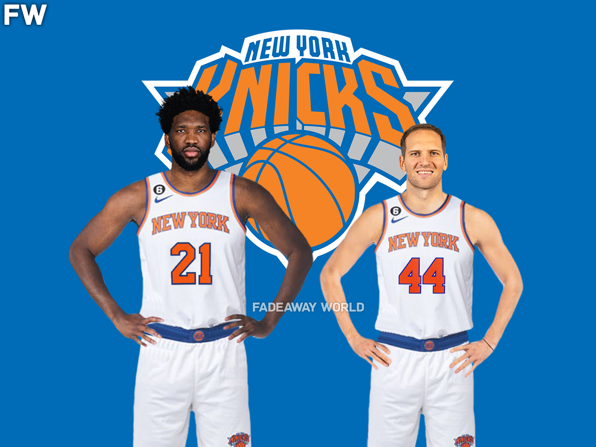 Joel Embiid, Bojan Bogdanovic - New York Knicks