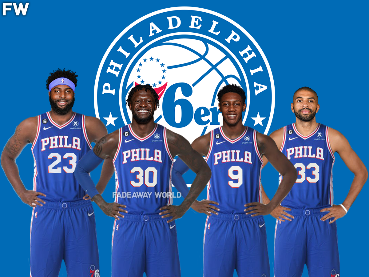Julius Randle, RJ Barrett, Mitchell Robinson, Nicolas Batum - Philadelphia 76ers