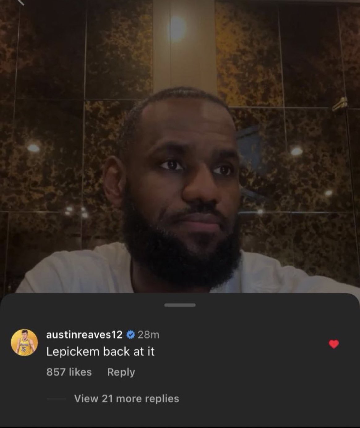 LeBron James Austin Reaves