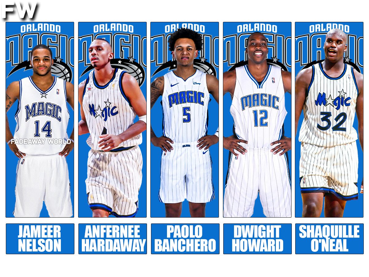 Jameer Nelson, Penny Hardaway, Paolo Banchero, Dwight Howard, Shaquille O’Neal