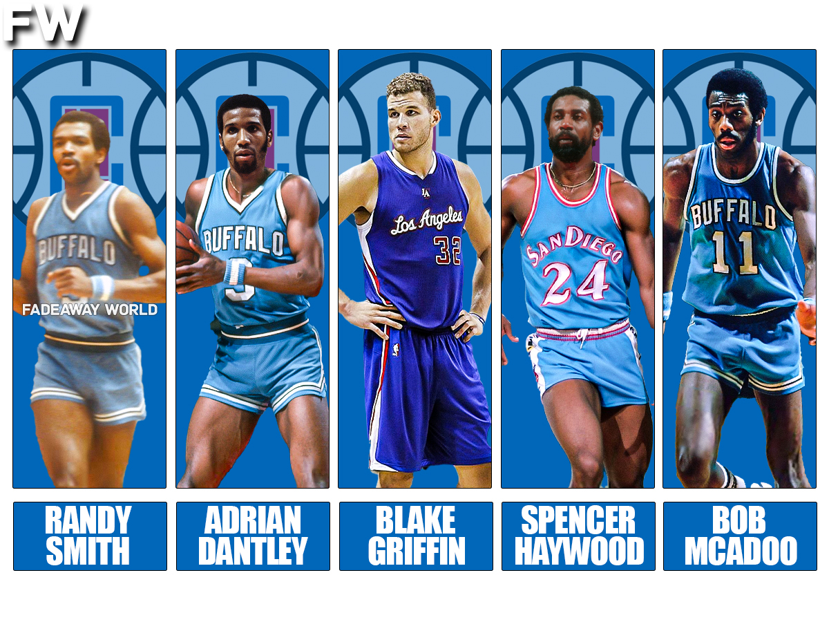 Randy Smith, Adrian Dantley, Blake Griffin, Spencer Haywood, Bob McAdoo