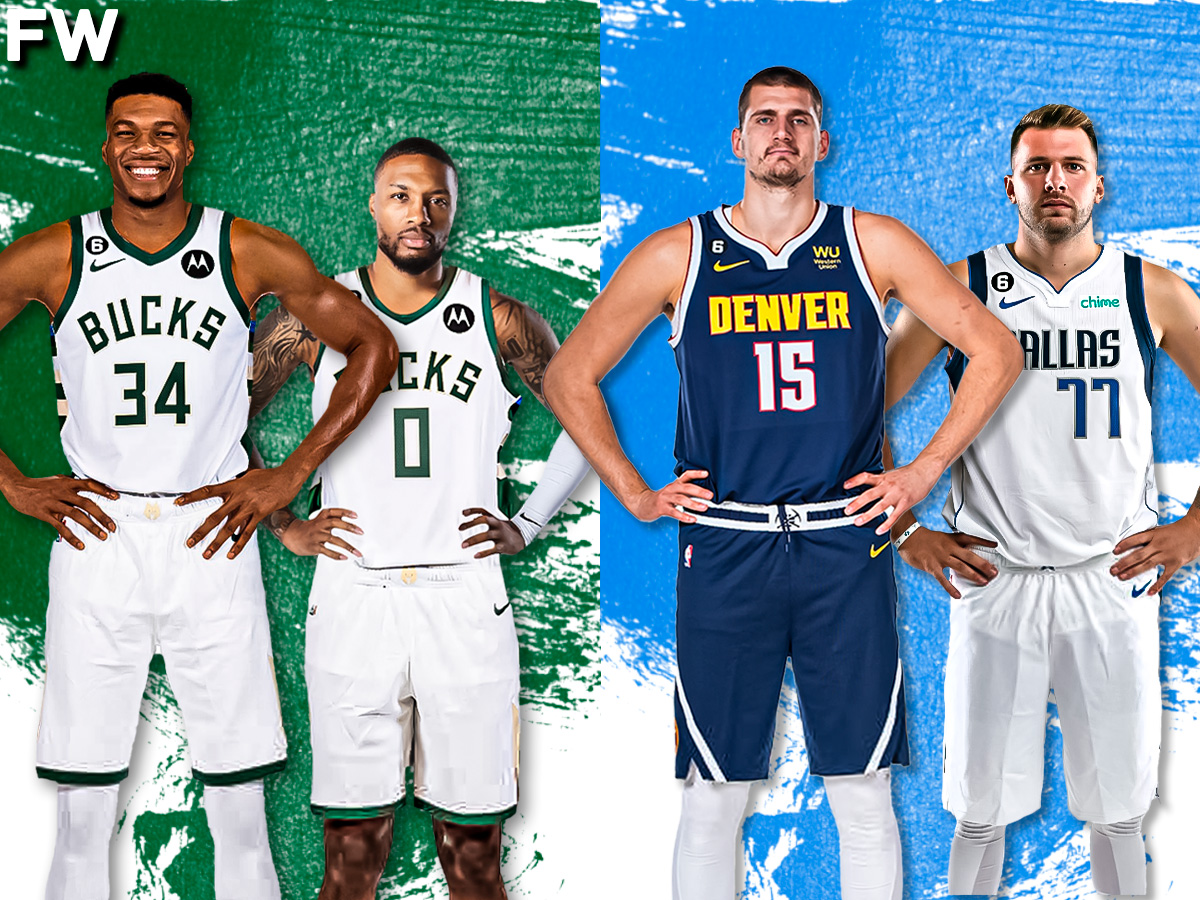 Giannis Antetokounmpo And Damian Lillard vs. Nikola Jokic And Luka Doncic