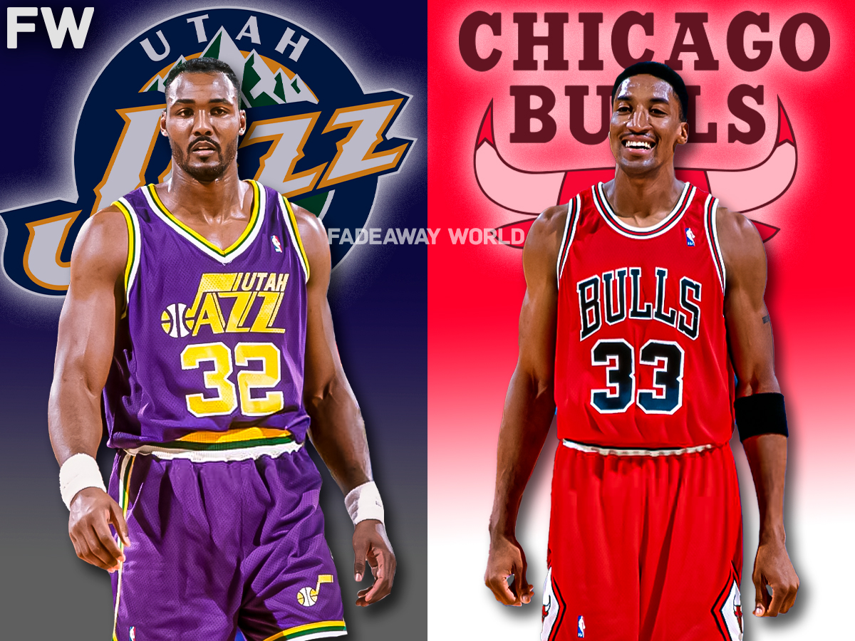 Karl Malone and Scottie Pippen