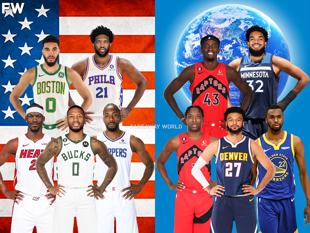 Benches: Team USA vs. Team World