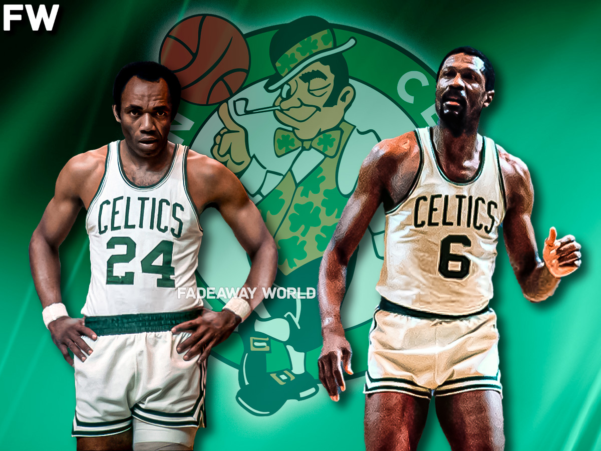 Sam Jones and Bill Russell
