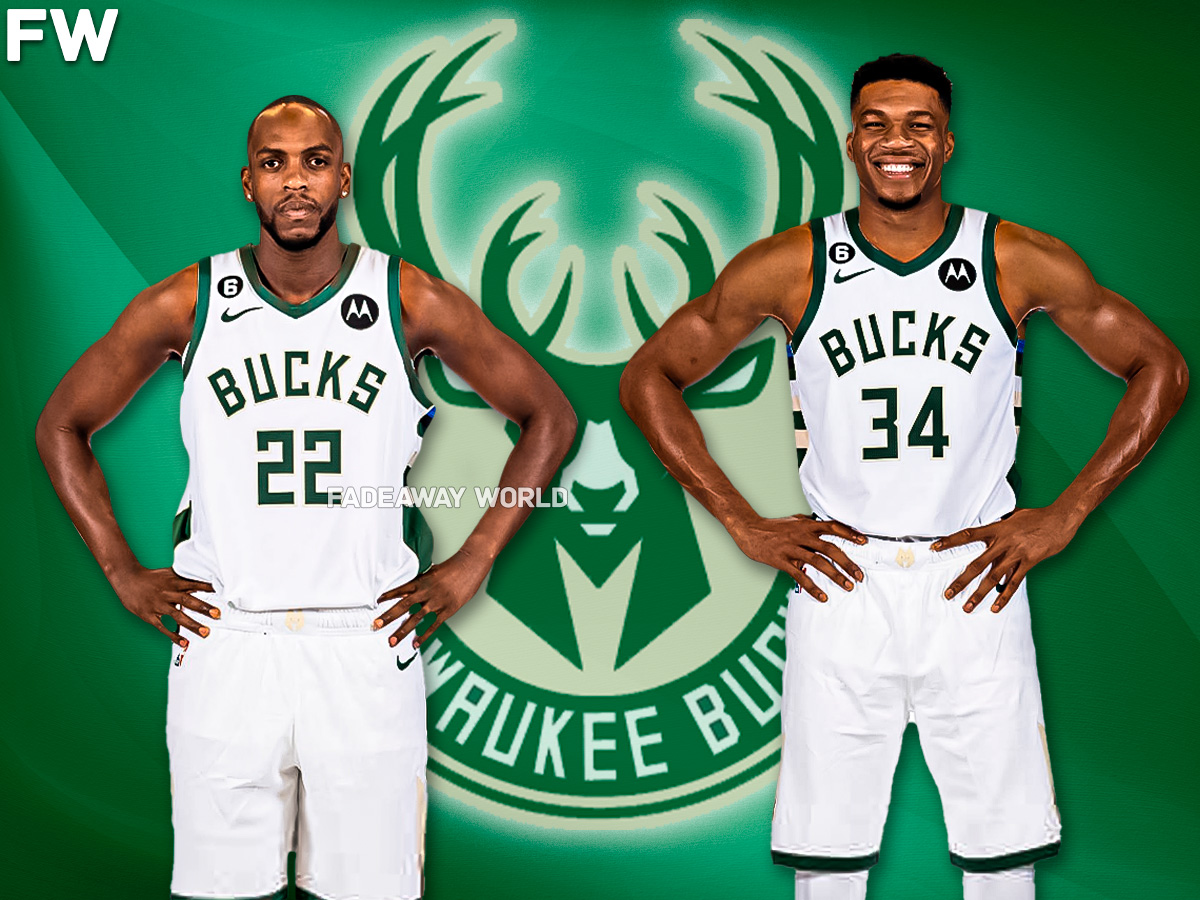 Khris Middleton and Giannis Antetokounmpo