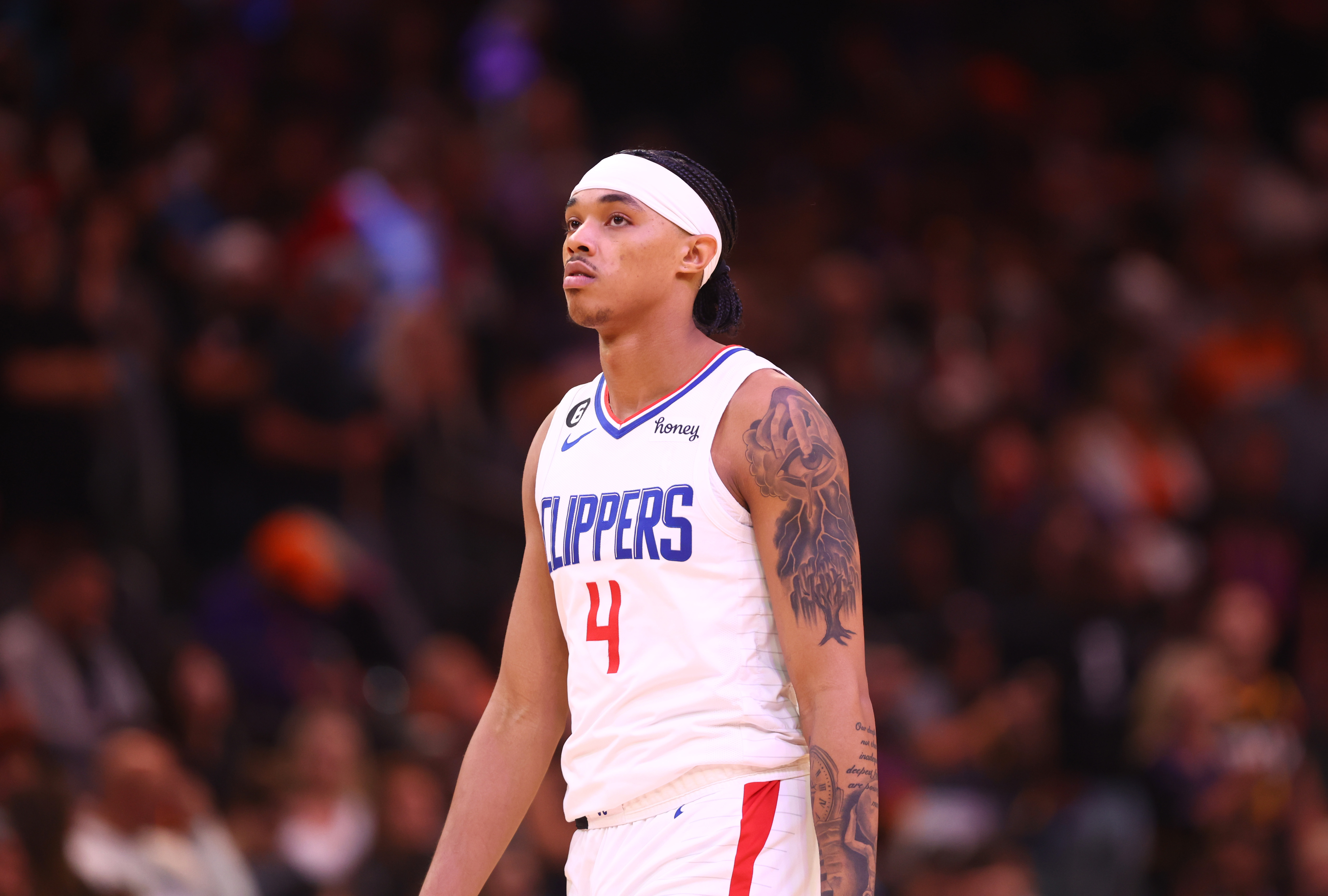 <em></noscript></figure>
<p>Brandon Boston Jr., a 22-year-old wing player standing at 6’7″, has yet to see playing time with the Clippers this season. Despite not making an appearance, his potential as a young player is intriguing. With a salary of $1,836,096 for this season and an expiring contract, Boston becomes a flexible asset in trade negotiations for the Clippers.</p>
<p>The fact that Boston’s contract is expiring means that he can be included in any trade without restriction, offering the Clippers additional flexibility in crafting potential deals. His youth and potential upside make him an attractive piece for teams looking to invest in young talent or for the Clippers to sweeten trade packages.</p>
<hr>
<h2>Amir Coffey</h2>
<figure><img width=